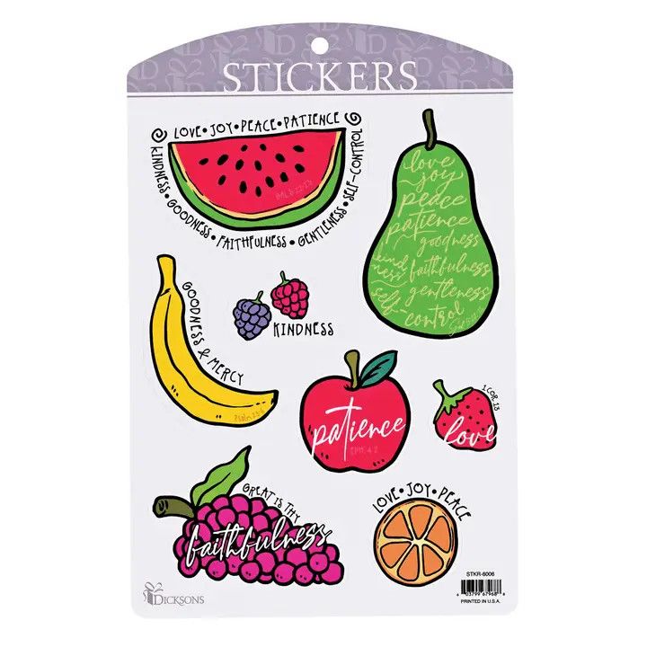Sticker Fruit of the Spirit Collection