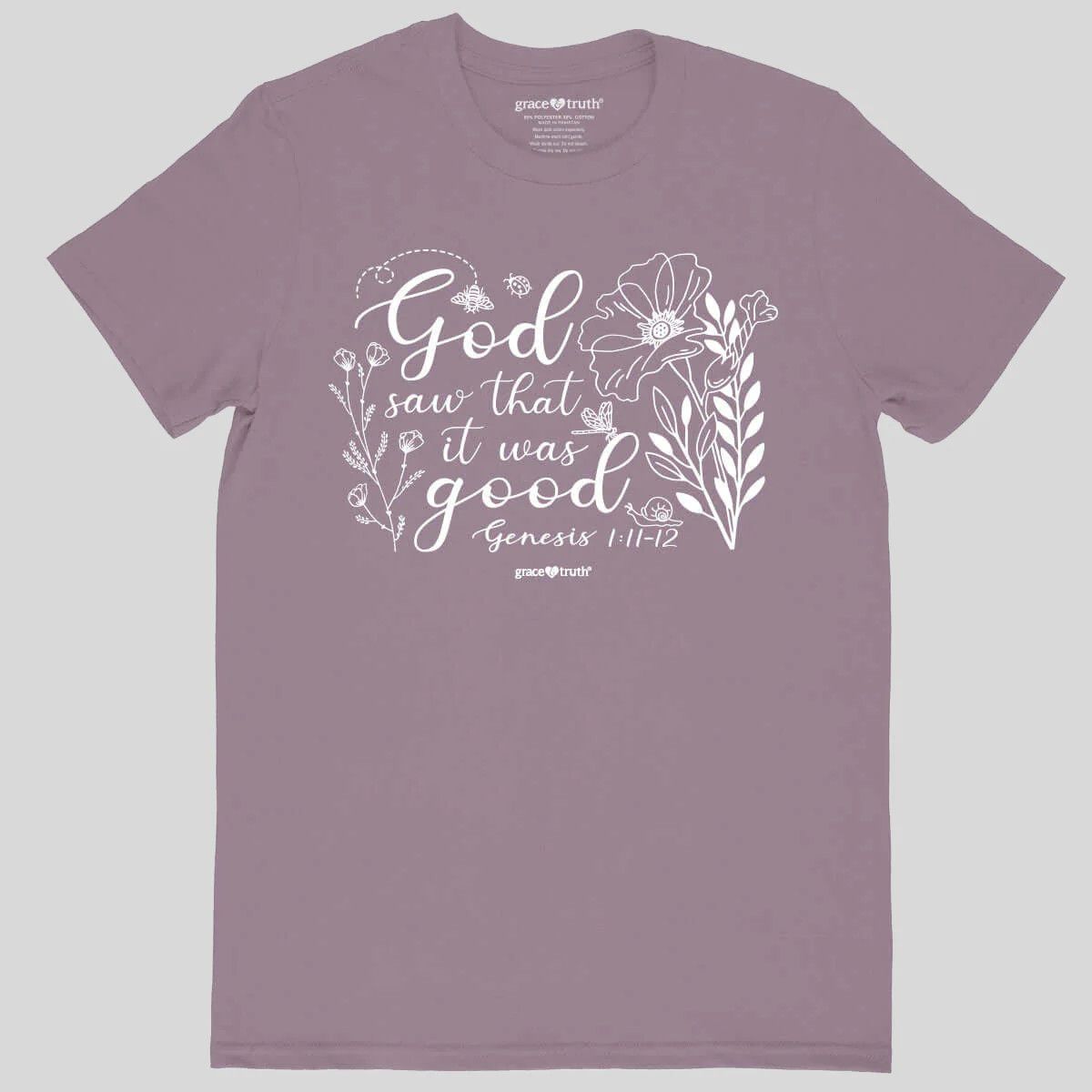 grace &amp; truth Women's T - It Was Good  MD