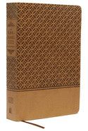 KJV Study Bible, Leathersoft, Tan, Thumb Indexed, Red Letter Edition