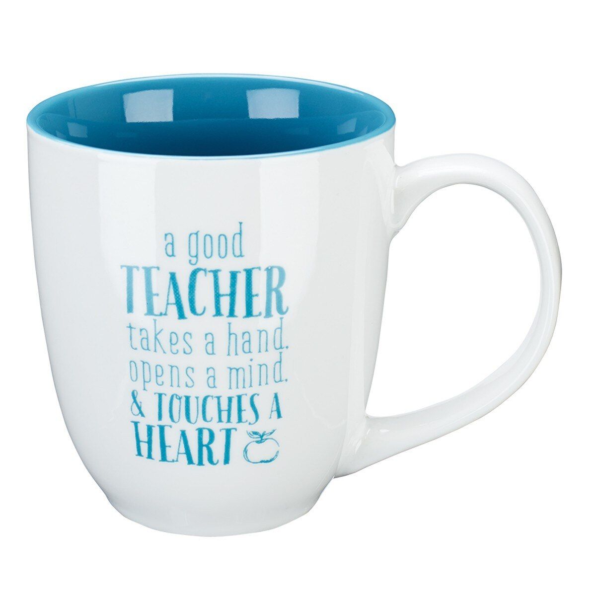 MUG395-Mug Good Teacher Blue 1 Cor. 16:14