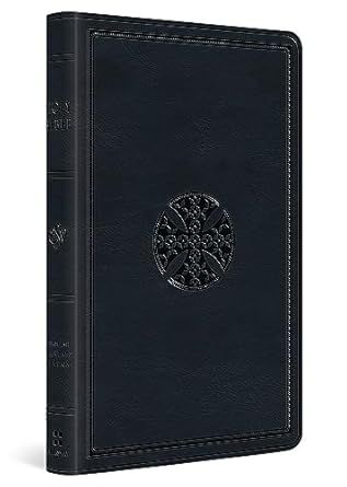 ESV Premium Gift Bible (Trutone, Navy, Mosaic Cross Design)