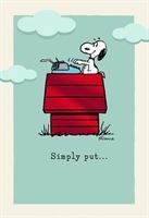 U4348 Peanuts Inspirational - Thank You