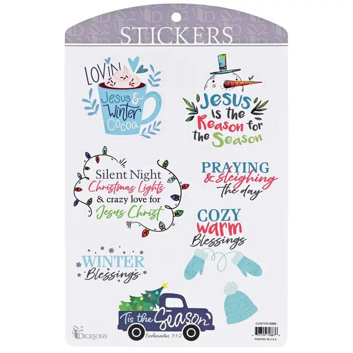 Sticker Cozy Winter Collection