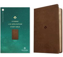 NLT Student Life Application Study Bible, Filament Enabled (Leatherlike, Rustic Brown, Red Letter)