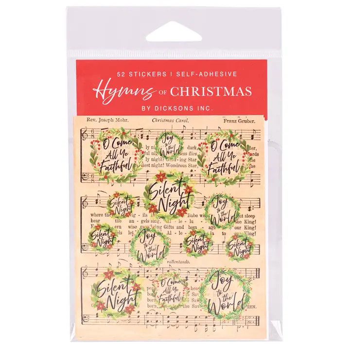 Sticker Hymns of Christmas Sheet Music
