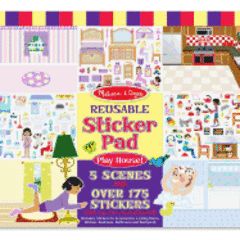Reusable Sticker Pad - Play House!