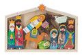 Nativity Scene With Creche