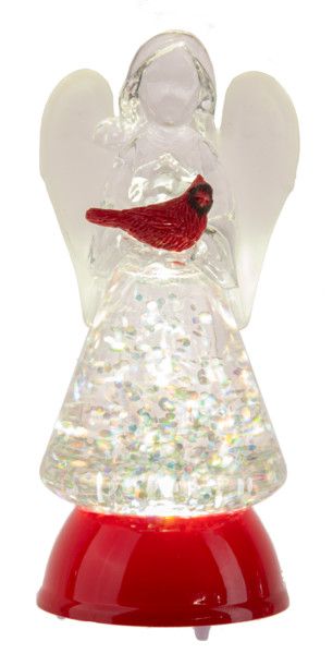 LED Light Up Cardinal Mini Shimmer