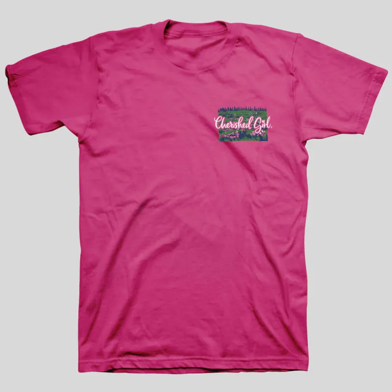 CGA4388MD - Cherished Girl Adult T - Wonderfully Made Lilies