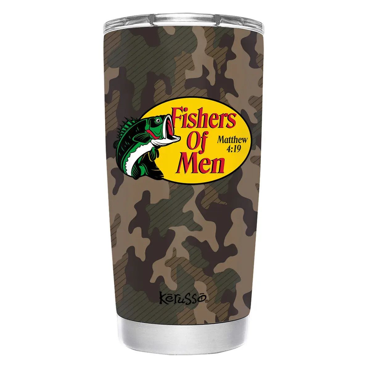 Kerusso 20 oz Stainless Steel Tumbler Fishers of Men