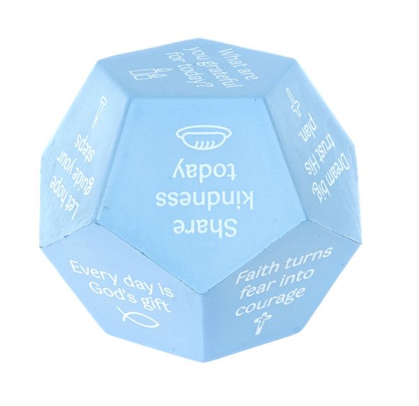 12 Sided Prayer Dice