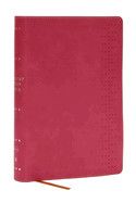 Student Study Bible: A Guide to Knowing and Living God&#39;s Word (Nkjv, Pink Leathersoft, Red Letter, Comfort Print)