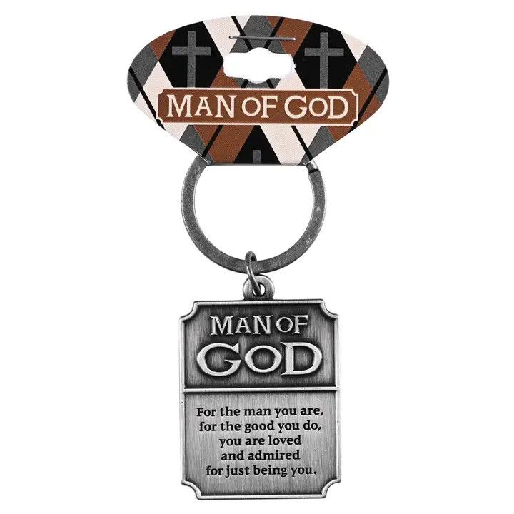 Keyring Man of God For the Man You Are