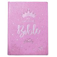 ESV Faux Leather Hardcover My Creative Bible for Girls Pink Glitter