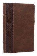 Kjv, Personal Size New Testament, Brown Leathersoft, Red Letter, Comfort Print