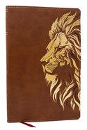 Kjv, Personal Size New Testament, Tan Leathersoft, Red Letter, Comfort Print