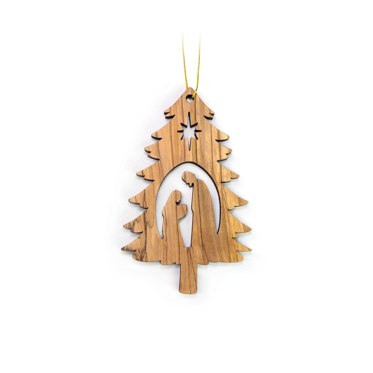 2D Christmas Tree Nativity