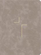 The Jesus Bible, NIV Edition, Leathersoft, Stone, Comfort Print -