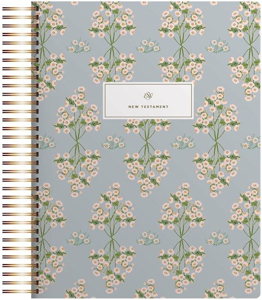 ESV Spiral-Bound Journaling Bible, New Testament (Artwork by Lulie Wallace)-Hardcover