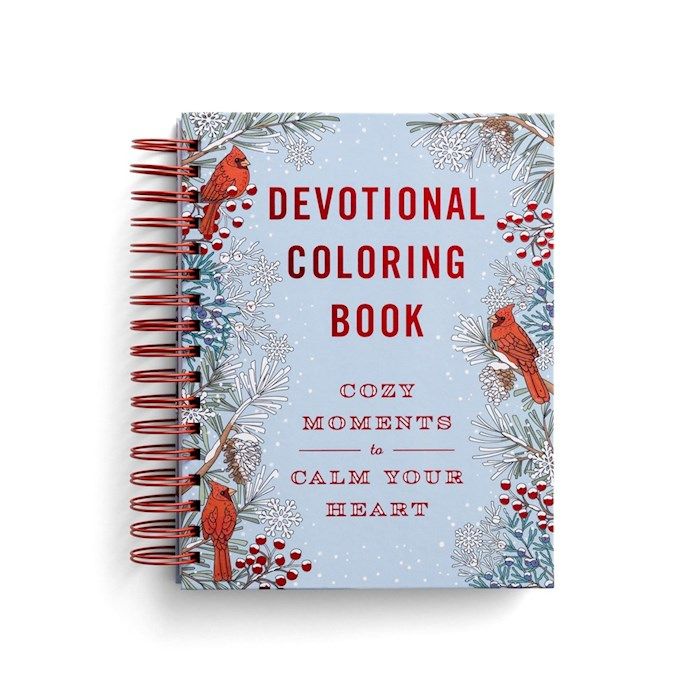 Cozy Moments To Calm Your Heart: Devotional Coloring Books