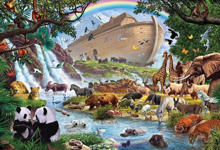 Jigsaw Puzzle-Noahs Ark (100 Pieces)