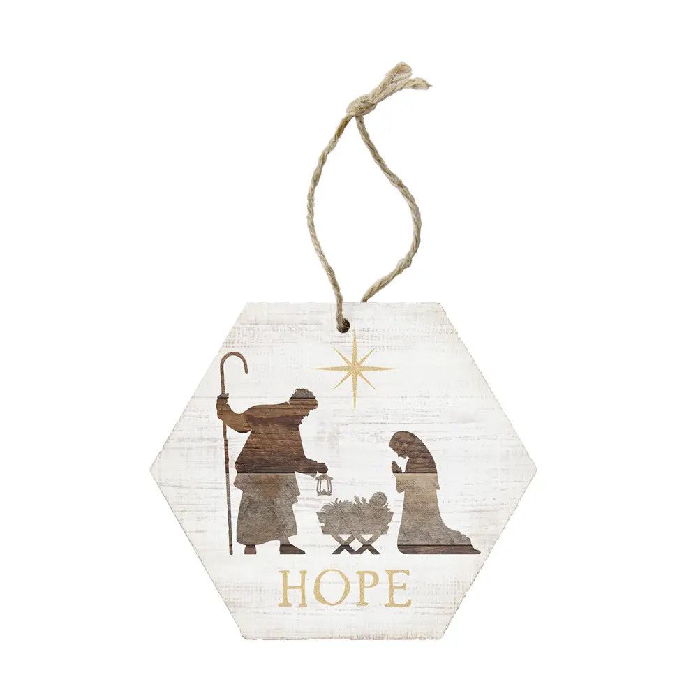 Honeycomb Ornaments - Nativity Hope