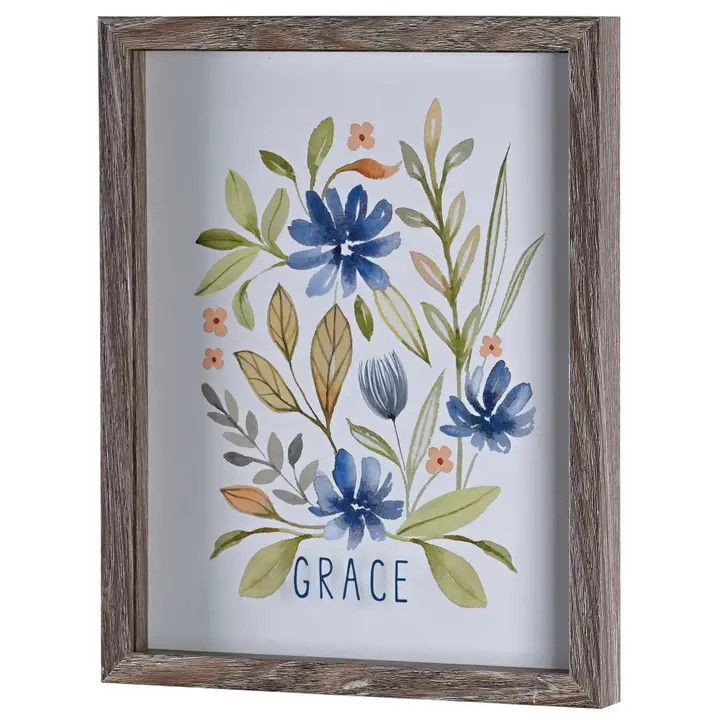 Framed Wall Art Grace  (12 x 1.3 x 15 in)