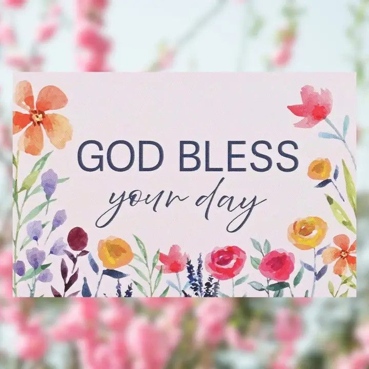 Itty Bitty Card God Bless Your Day