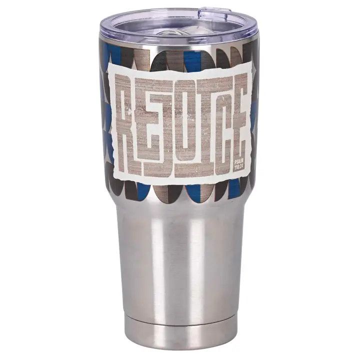 Tumbler Rejoice Psalm 118:24 30 oz