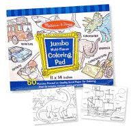 Jumbo Coloring Pad - Blue (11" x 14")