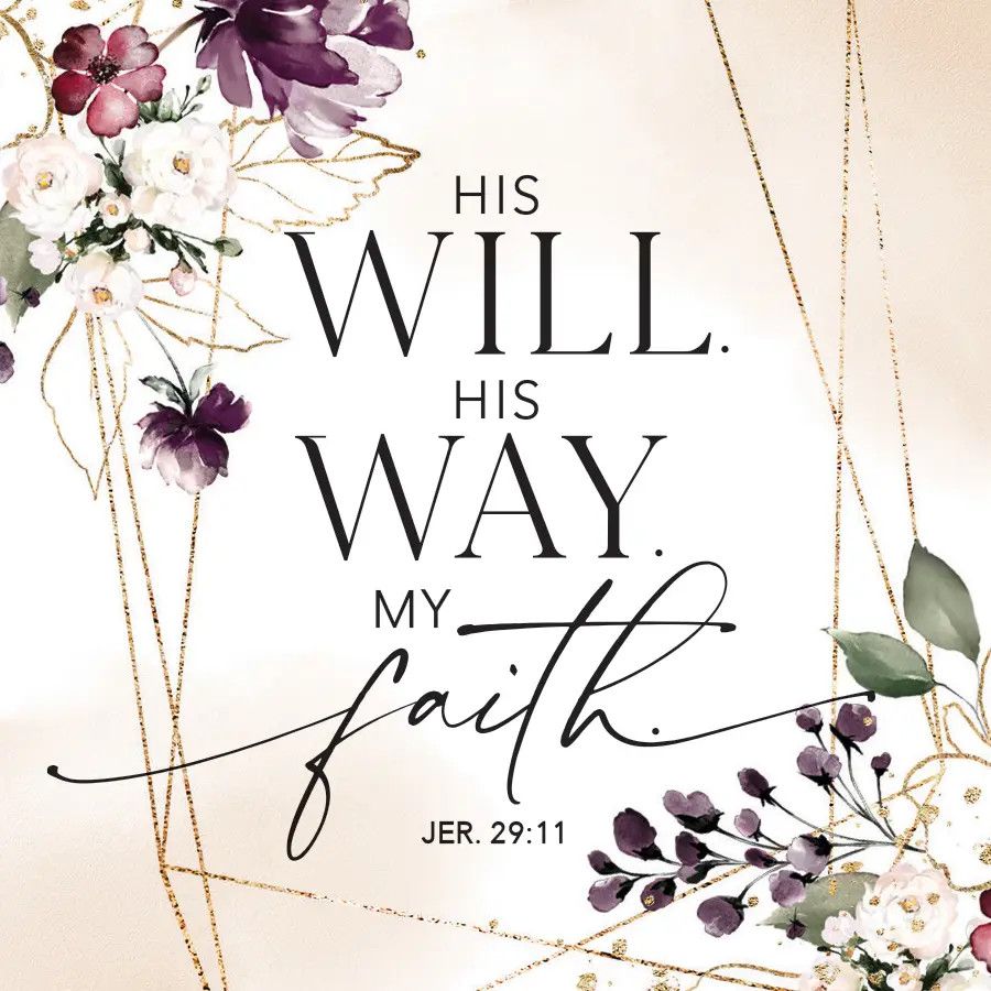 Magnet-Heaven Sent-His Will (Jeremiah 29:11)