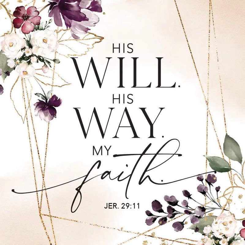 Magnet-Heaven Sent-His Will (Jeremiah 29:11)