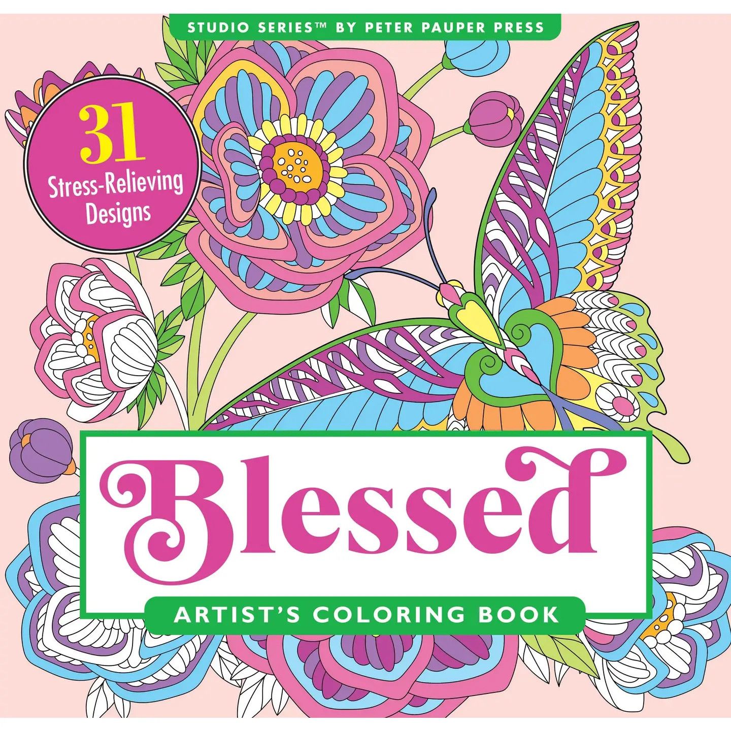 Blessed Artist&#39;s Coloring Book