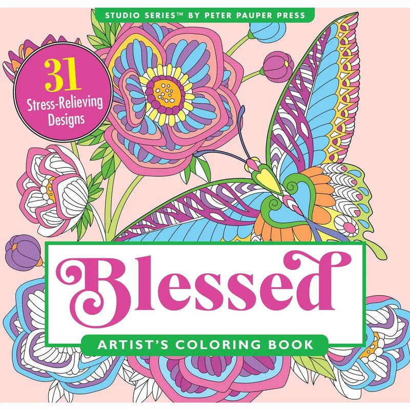 Blessed Artist&#39;s Coloring Book