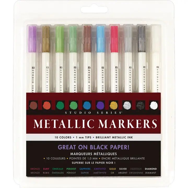 Studio Series Metallic Markers Set