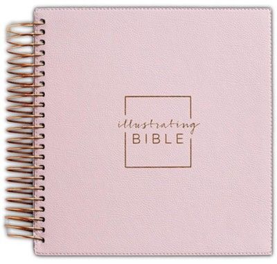 NIV Illustrating Bible-Pink Faux Leather