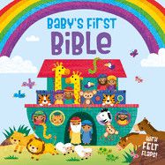 Baby's First Bible, Board Book with Felt Lift-The-Flaps