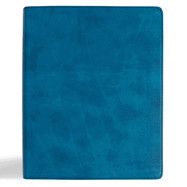 CSB Notetaking Bible, Expanded Reference Edition, Sea Depth Leathertouch