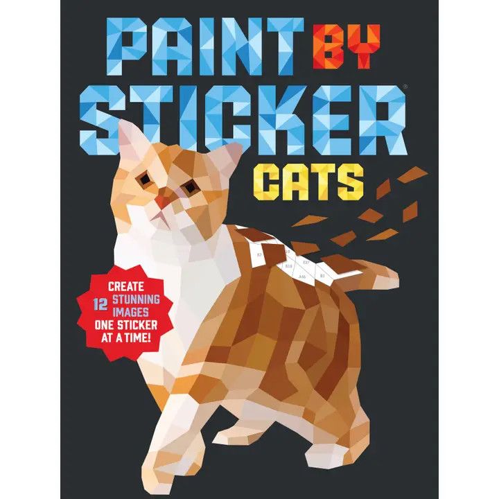 Paint By Sticker: Cats