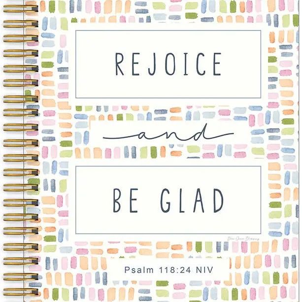 MNB103394  Be Glad Faith Medium Notebook