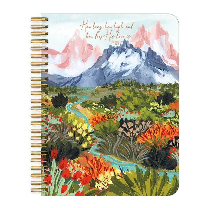 FMN99747  Mountains Faith Notebook