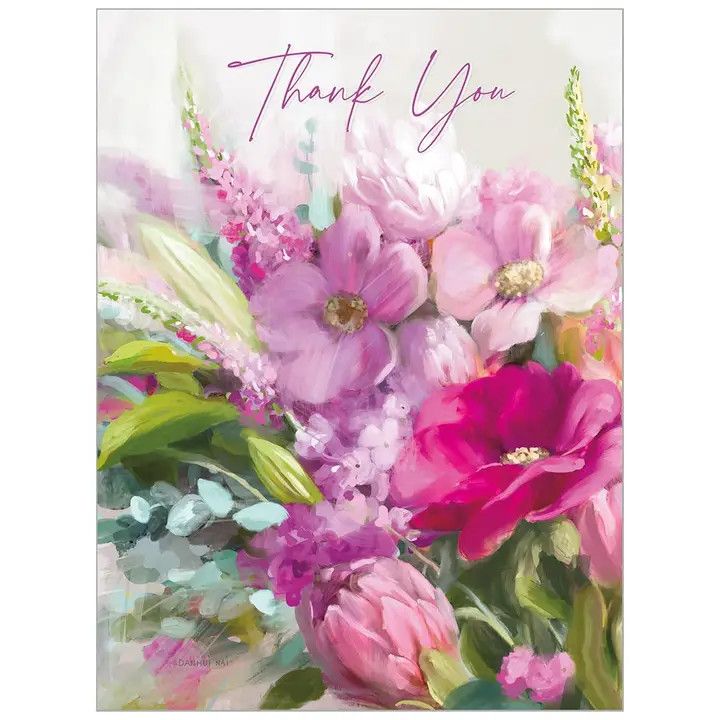 Bright Floral Faith Notecards in A Box