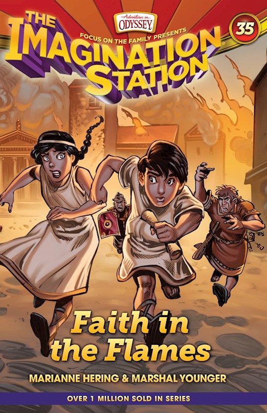 Faith In The Flames (Adventures In Odyssey The Imagination Station #35)-Hardcover - Hering, Marianne