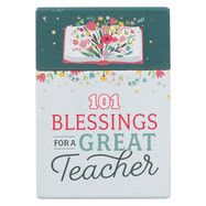 Box of Blessings For A Great Teacher