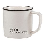 Mug-My Cup Runneth Over (4" x 3.75")