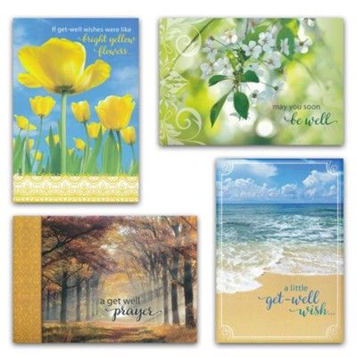 Card-Boxed-Get Well-Thoughts Of You (Box Of 12)