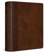 ESV Journaling Study Bible-Brown/Chestnut Timeless Design TruTone