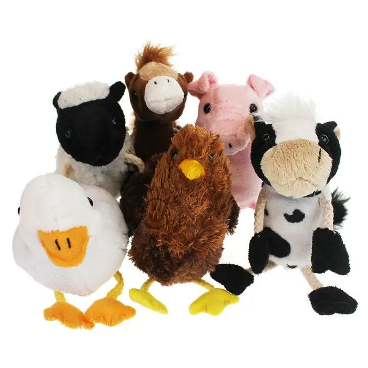 Finger Puppets: Farm Animals Set of 6