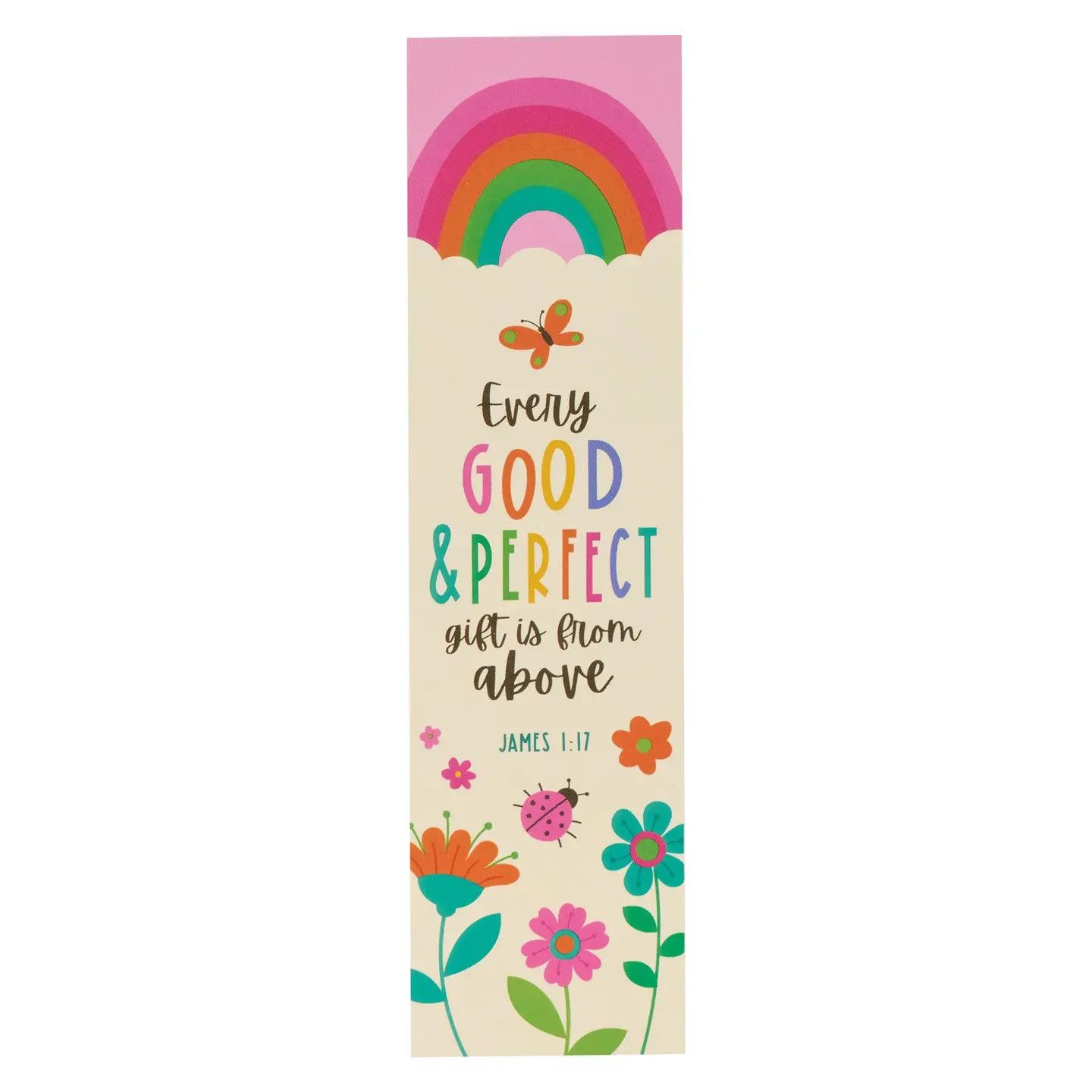 Bookmark-Rainbow/Every Good &amp; Perfect Gift James 1:17 (Pack Of 10)
