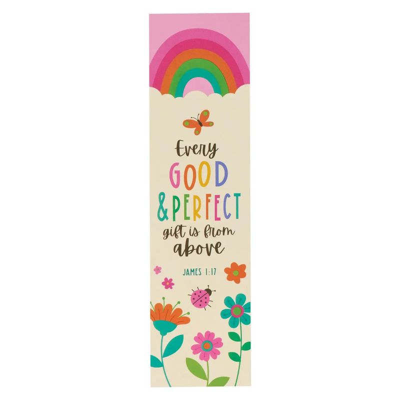 Bookmark-Rainbow/Every Good &amp; Perfect Gift James 1:17 (Pack Of 10)